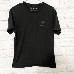 Ariat Men’s Black Logo T-Shirt Size M Short Sleeve Western Casual Tee